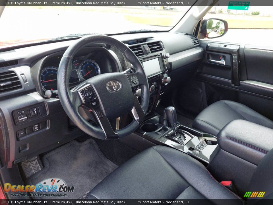 2016 Toyota 4Runner Trail Premium 4x4 Barcelona Red Metallic / Black Photo #30