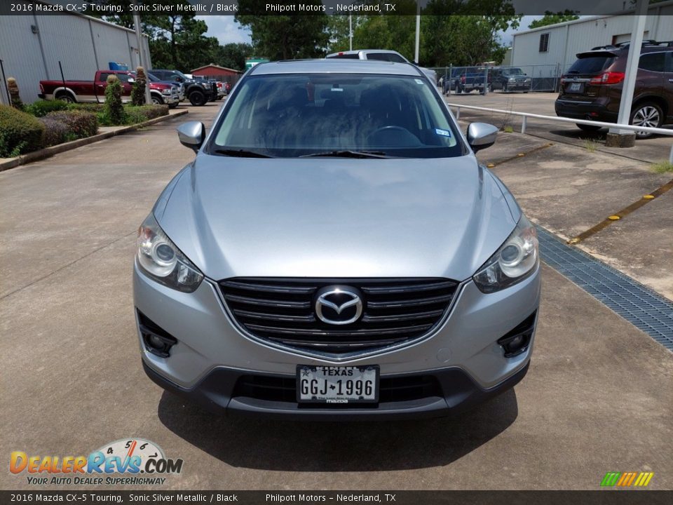 2016 Mazda CX-5 Touring Sonic Silver Metallic / Black Photo #2