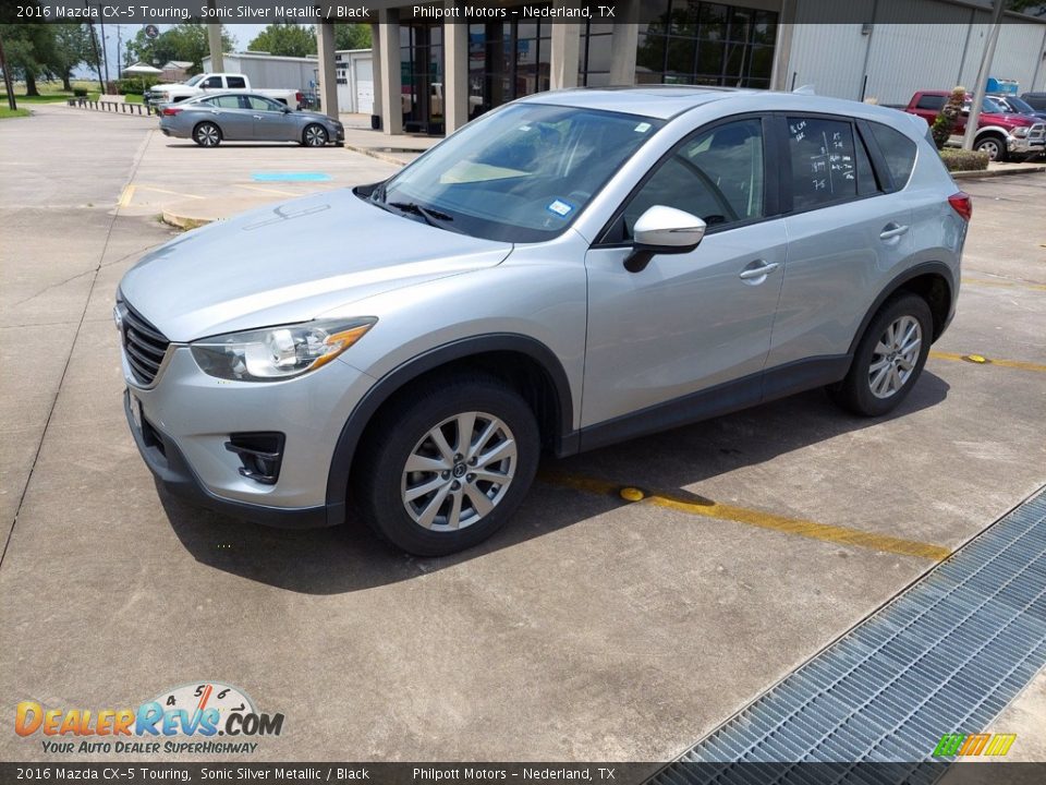 2016 Mazda CX-5 Touring Sonic Silver Metallic / Black Photo #3