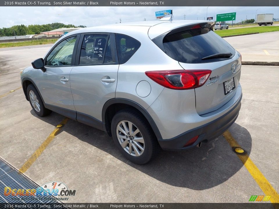 2016 Mazda CX-5 Touring Sonic Silver Metallic / Black Photo #5