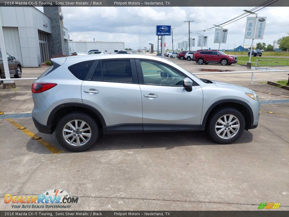 2016 Mazda CX-5 Touring Sonic Silver Metallic / Black Photo #8