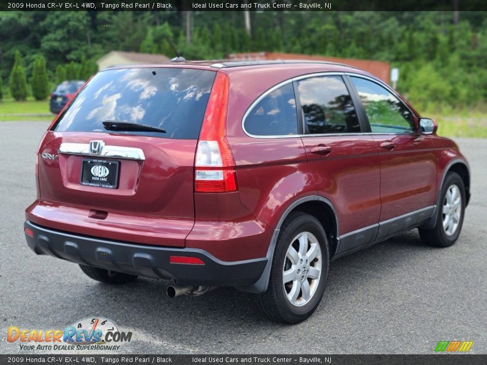 2009 Honda CR-V EX-L 4WD Tango Red Pearl / Black Photo #2