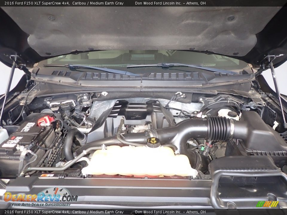 2016 Ford F150 XLT SuperCrew 4x4 Caribou / Medium Earth Gray Photo #7