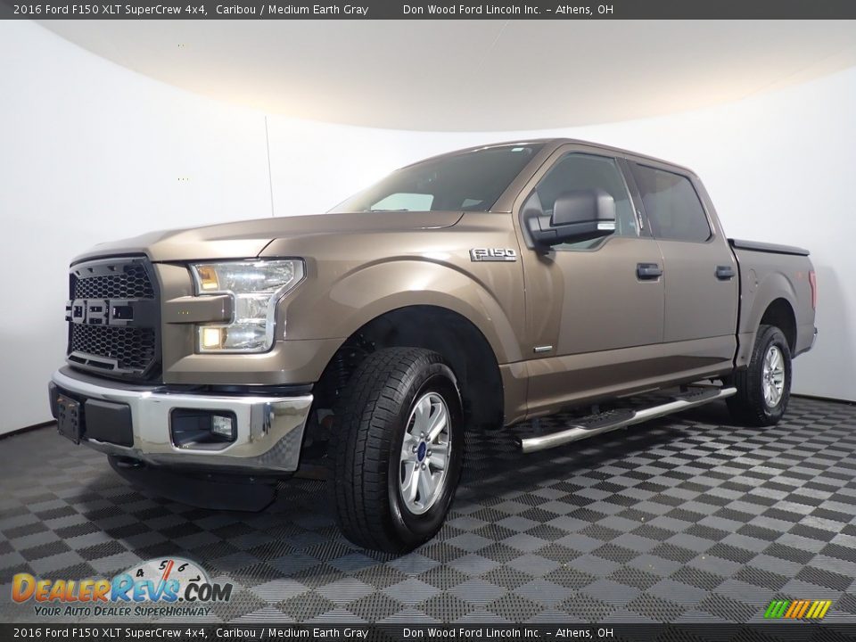 2016 Ford F150 XLT SuperCrew 4x4 Caribou / Medium Earth Gray Photo #8