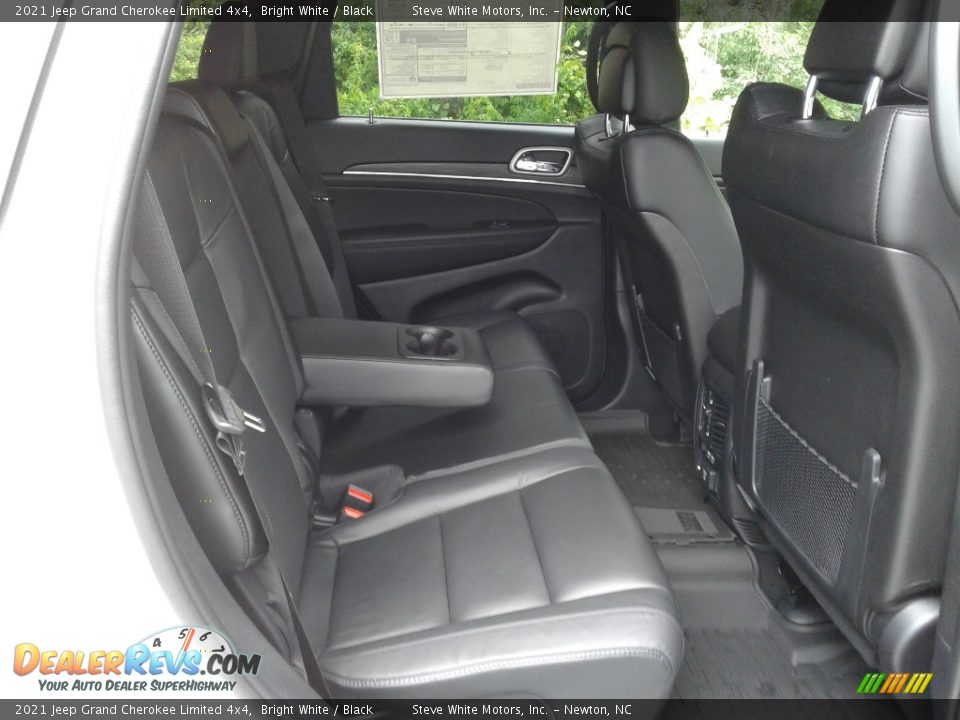 2021 Jeep Grand Cherokee Limited 4x4 Bright White / Black Photo #9