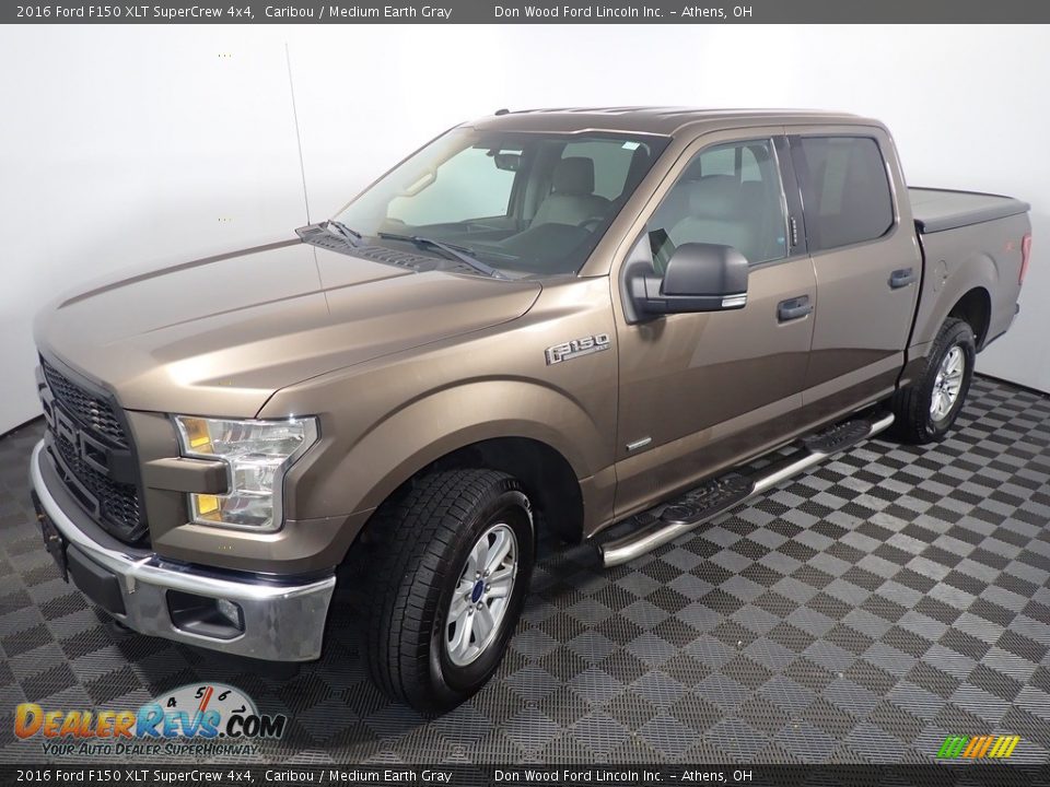 2016 Ford F150 XLT SuperCrew 4x4 Caribou / Medium Earth Gray Photo #9