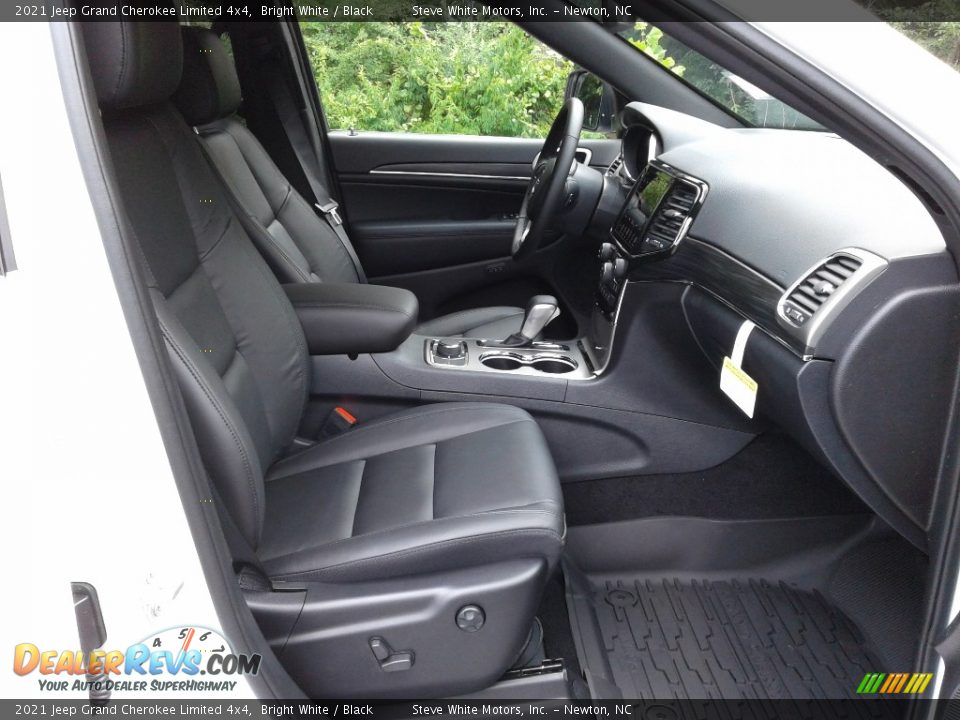 2021 Jeep Grand Cherokee Limited 4x4 Bright White / Black Photo #10