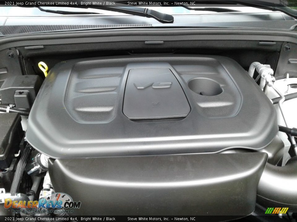 2021 Jeep Grand Cherokee Limited 4x4 Bright White / Black Photo #11