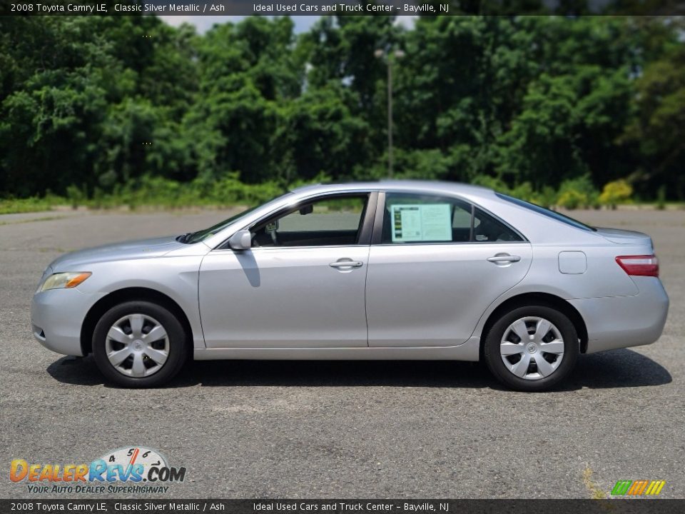 2008 Toyota Camry LE Classic Silver Metallic / Ash Photo #2