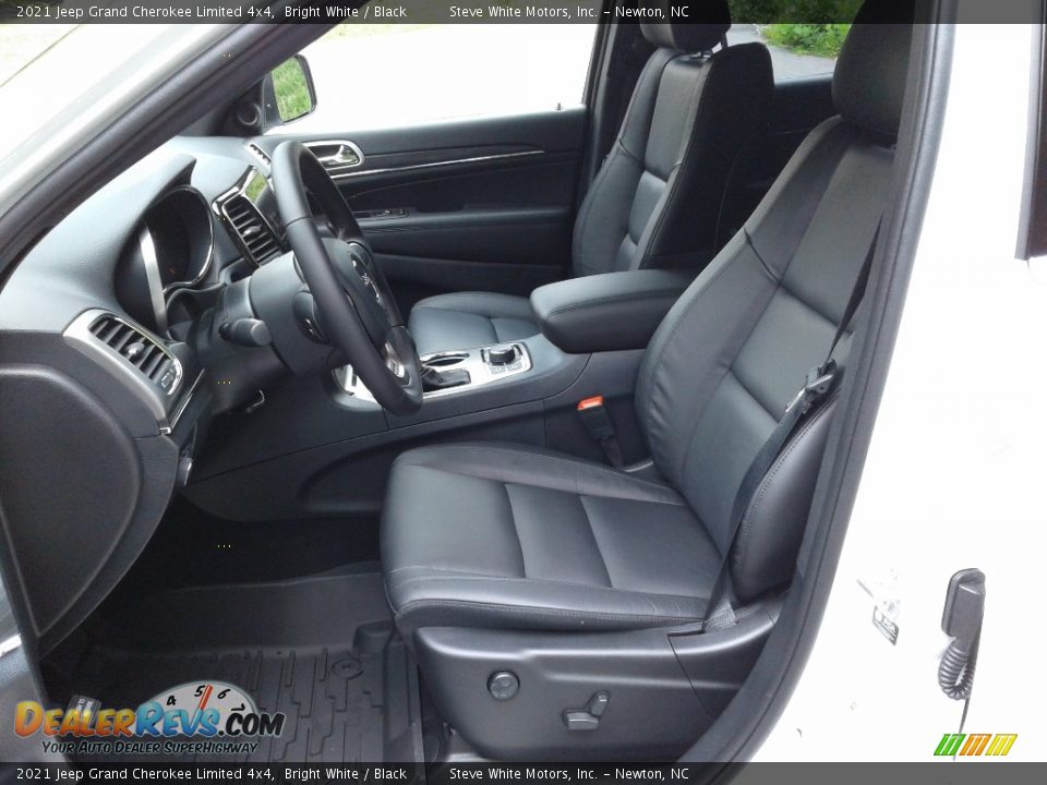 2021 Jeep Grand Cherokee Limited 4x4 Bright White / Black Photo #12