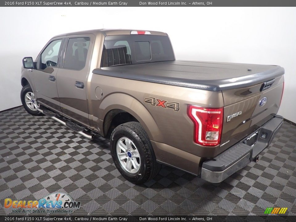 2016 Ford F150 XLT SuperCrew 4x4 Caribou / Medium Earth Gray Photo #12