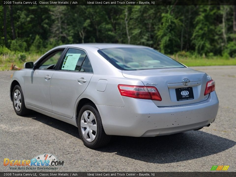 2008 Toyota Camry LE Classic Silver Metallic / Ash Photo #3