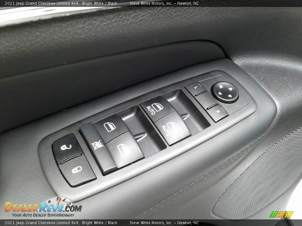 2021 Jeep Grand Cherokee Limited 4x4 Bright White / Black Photo #13