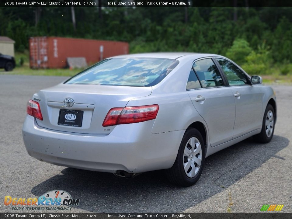 2008 Toyota Camry LE Classic Silver Metallic / Ash Photo #5