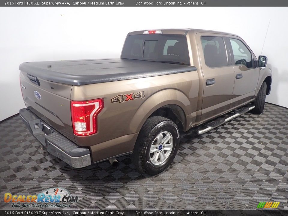 2016 Ford F150 XLT SuperCrew 4x4 Caribou / Medium Earth Gray Photo #16