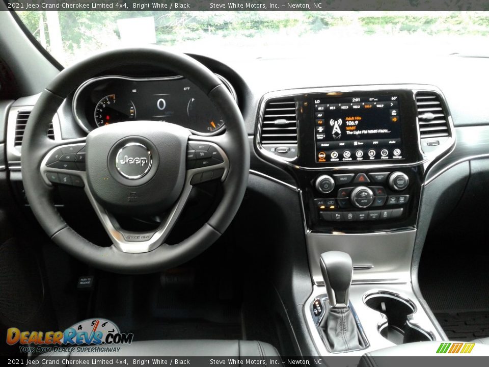 2021 Jeep Grand Cherokee Limited 4x4 Bright White / Black Photo #16