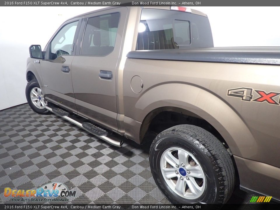 2016 Ford F150 XLT SuperCrew 4x4 Caribou / Medium Earth Gray Photo #17