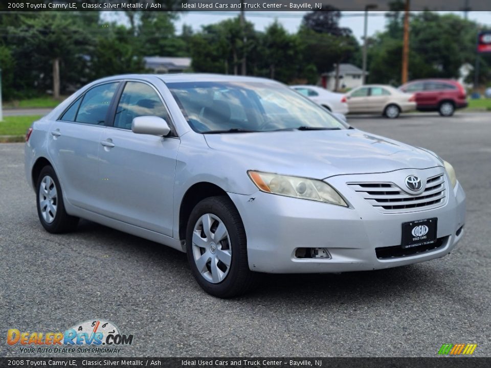 2008 Toyota Camry LE Classic Silver Metallic / Ash Photo #7