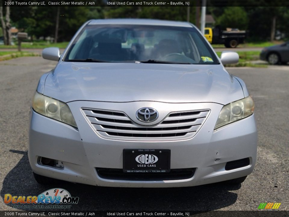 2008 Toyota Camry LE Classic Silver Metallic / Ash Photo #8