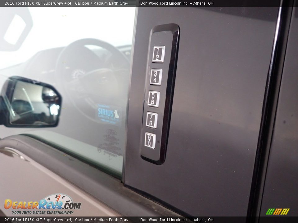 2016 Ford F150 XLT SuperCrew 4x4 Caribou / Medium Earth Gray Photo #19