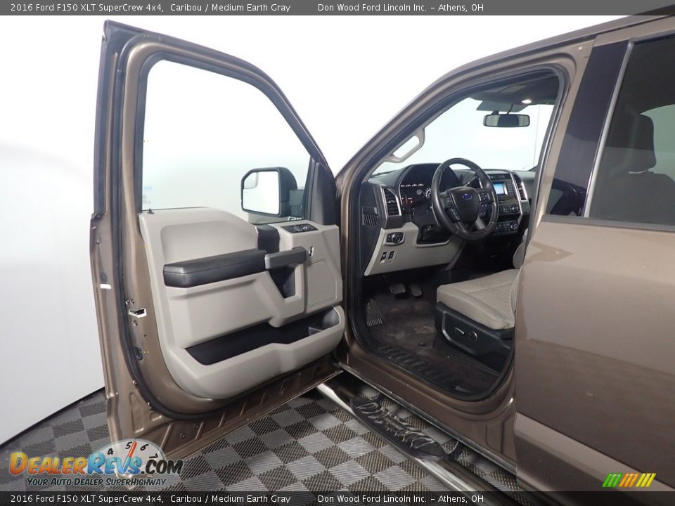 2016 Ford F150 XLT SuperCrew 4x4 Caribou / Medium Earth Gray Photo #20