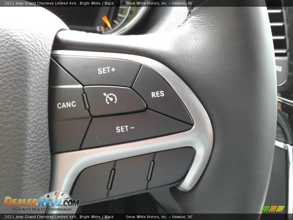 2021 Jeep Grand Cherokee Limited 4x4 Bright White / Black Photo #20