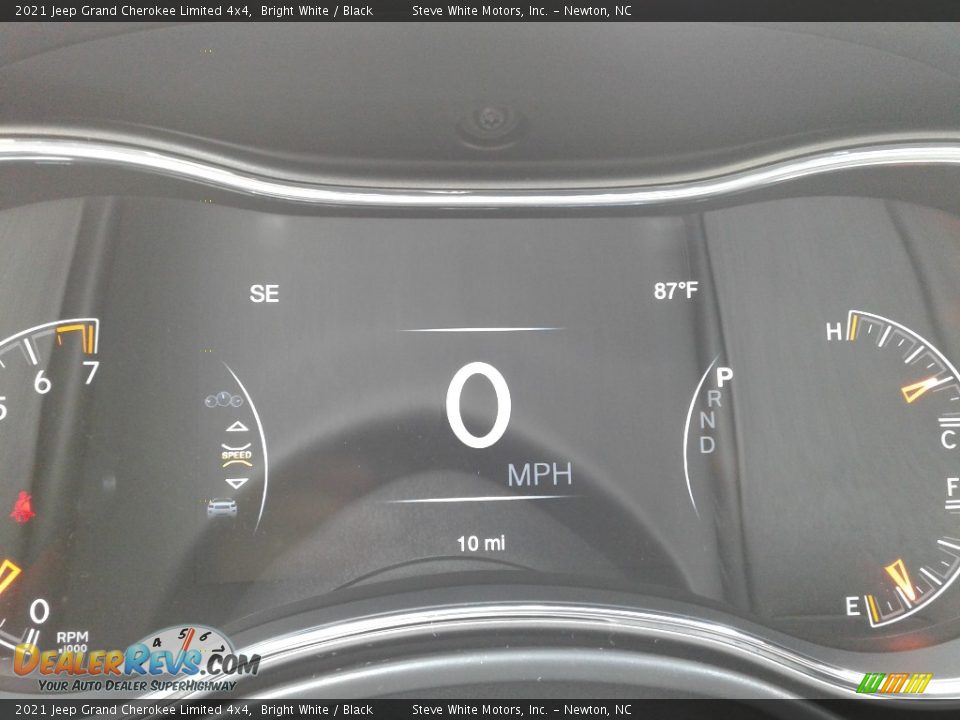 2021 Jeep Grand Cherokee Limited 4x4 Bright White / Black Photo #21