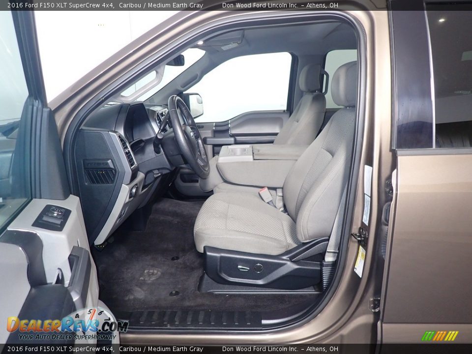2016 Ford F150 XLT SuperCrew 4x4 Caribou / Medium Earth Gray Photo #22