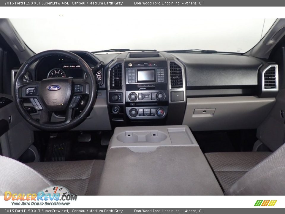 2016 Ford F150 XLT SuperCrew 4x4 Caribou / Medium Earth Gray Photo #24