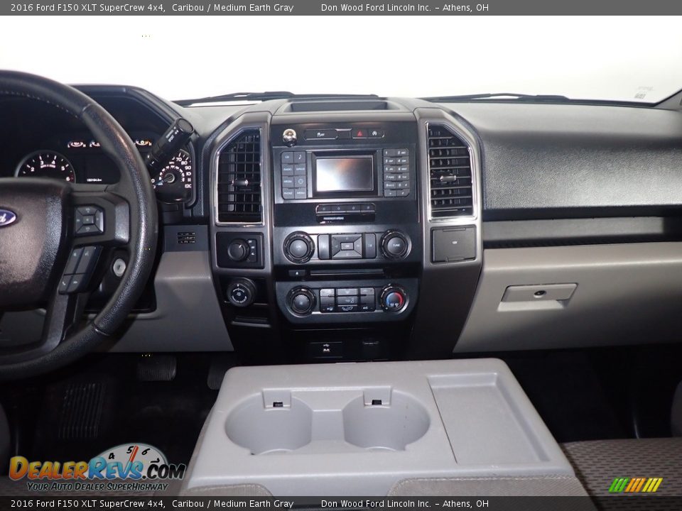 2016 Ford F150 XLT SuperCrew 4x4 Caribou / Medium Earth Gray Photo #25