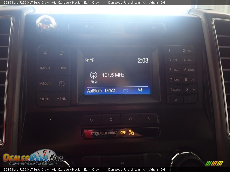 2016 Ford F150 XLT SuperCrew 4x4 Caribou / Medium Earth Gray Photo #26