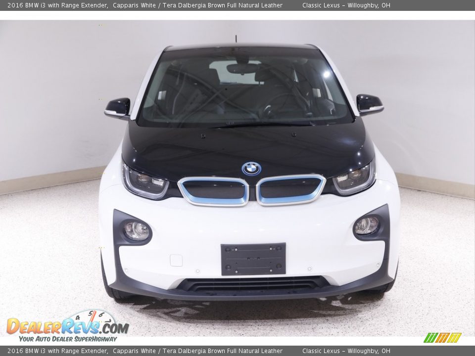 2016 BMW i3 with Range Extender Capparis White / Tera Dalbergia Brown Full Natural Leather Photo #2