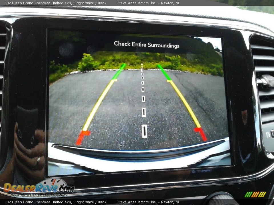 2021 Jeep Grand Cherokee Limited 4x4 Bright White / Black Photo #26