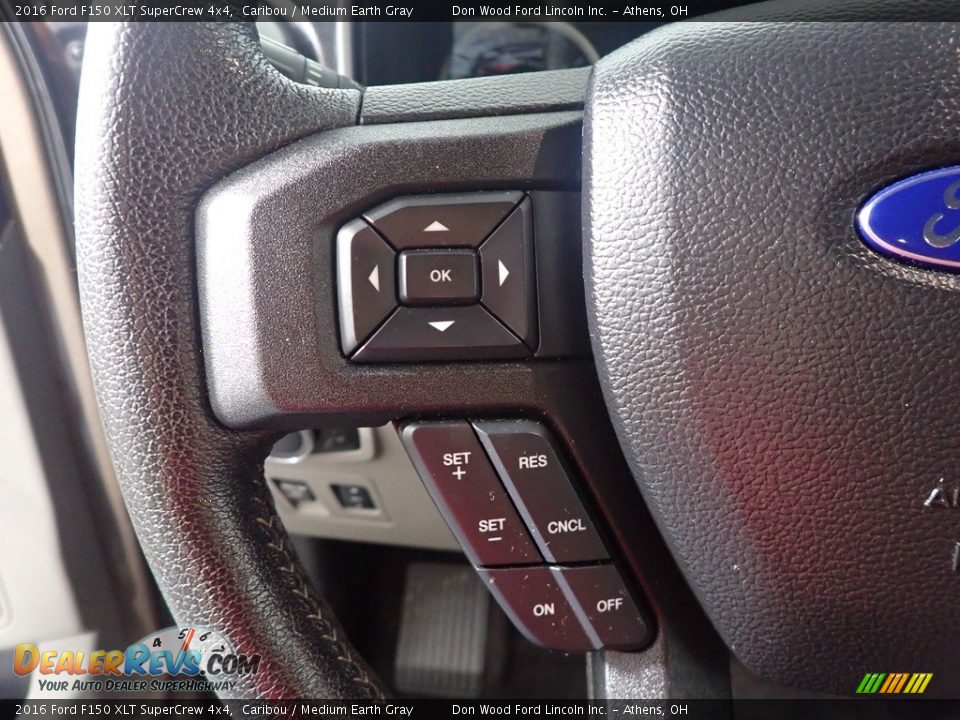 2016 Ford F150 XLT SuperCrew 4x4 Caribou / Medium Earth Gray Photo #29