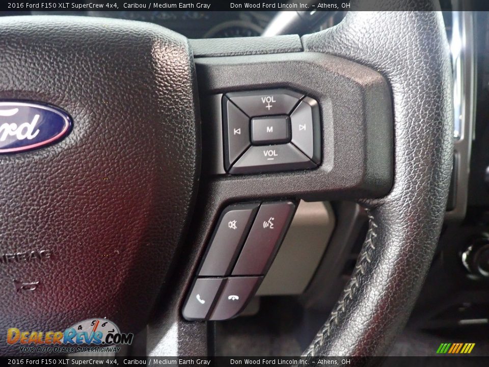 2016 Ford F150 XLT SuperCrew 4x4 Caribou / Medium Earth Gray Photo #30