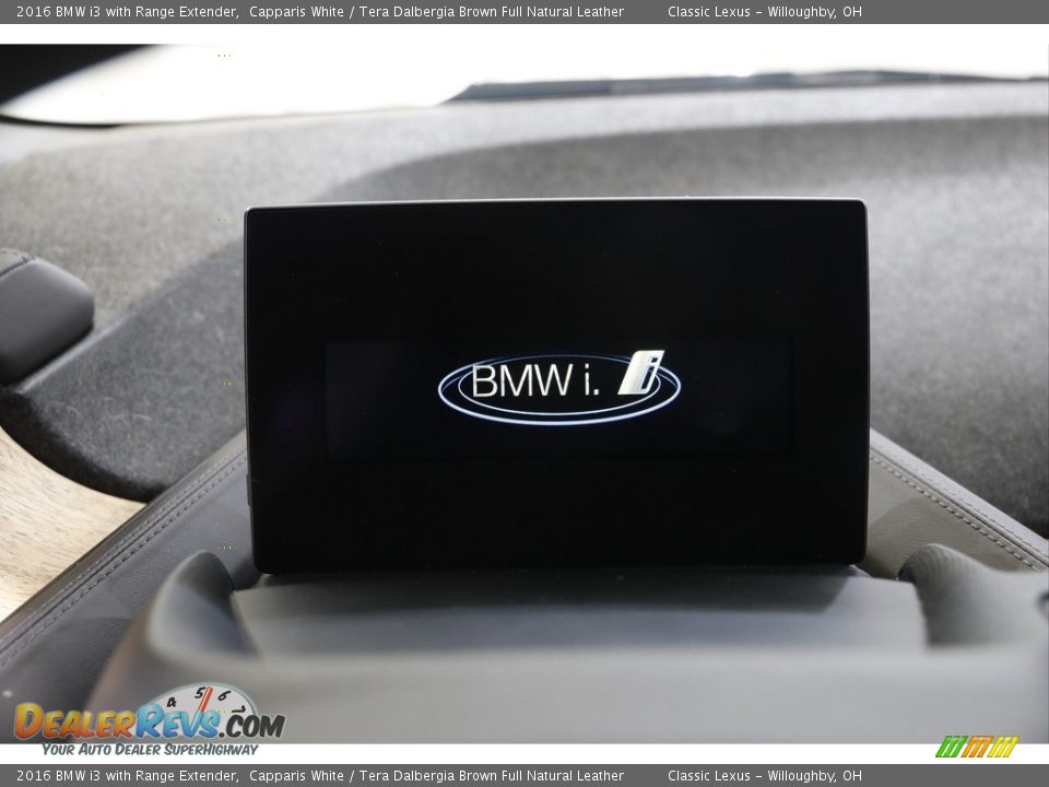 2016 BMW i3 with Range Extender Capparis White / Tera Dalbergia Brown Full Natural Leather Photo #8