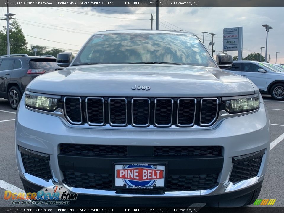 2021 Jeep Grand Cherokee L Limited 4x4 Silver Zynith / Black Photo #3