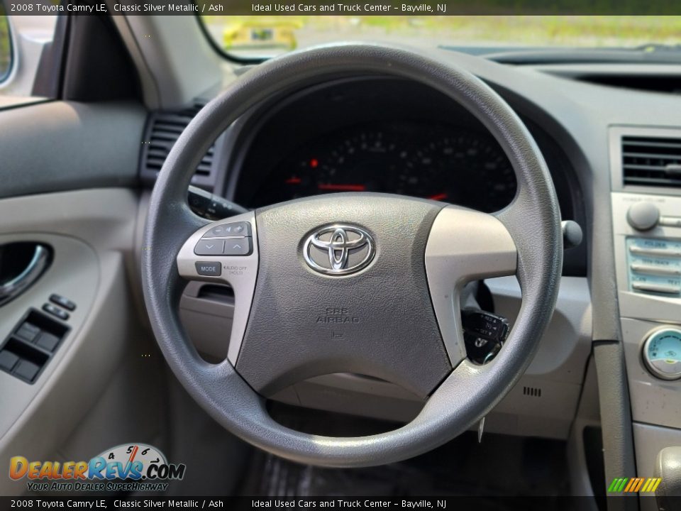 2008 Toyota Camry LE Classic Silver Metallic / Ash Photo #21