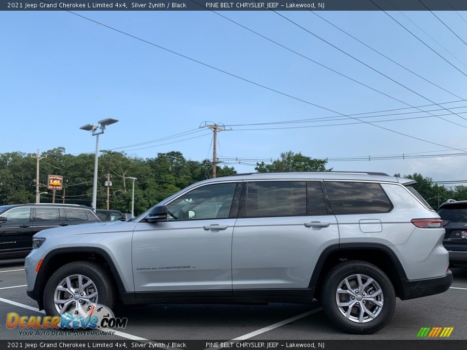 2021 Jeep Grand Cherokee L Limited 4x4 Silver Zynith / Black Photo #4