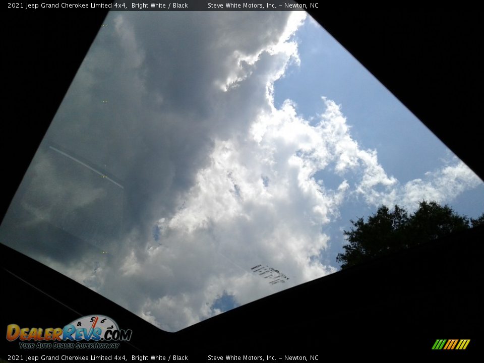 2021 Jeep Grand Cherokee Limited 4x4 Bright White / Black Photo #31