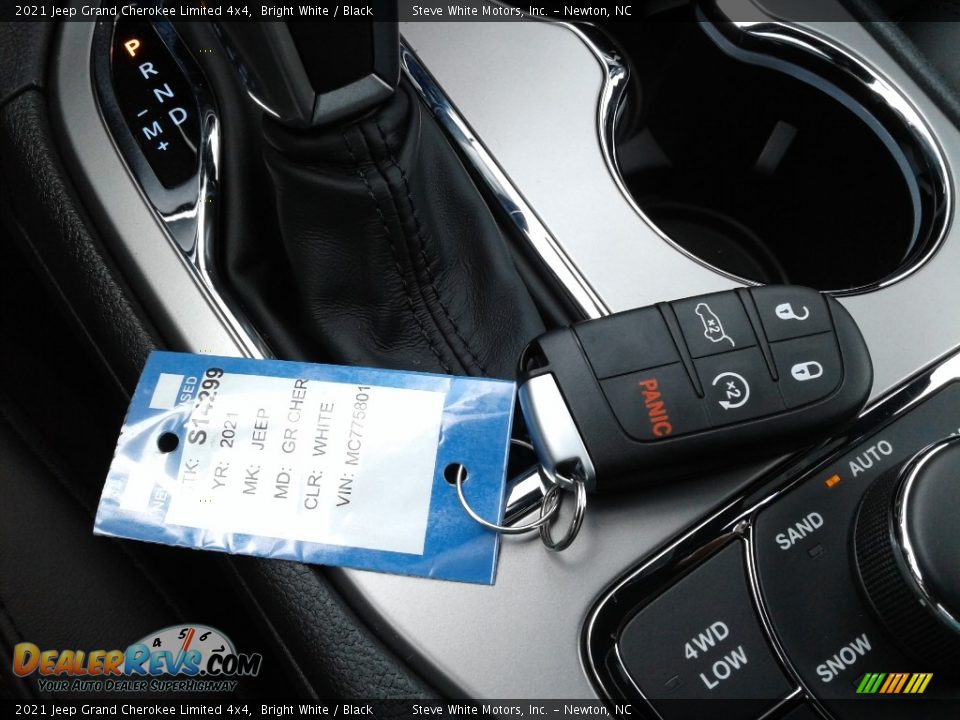 2021 Jeep Grand Cherokee Limited 4x4 Bright White / Black Photo #33