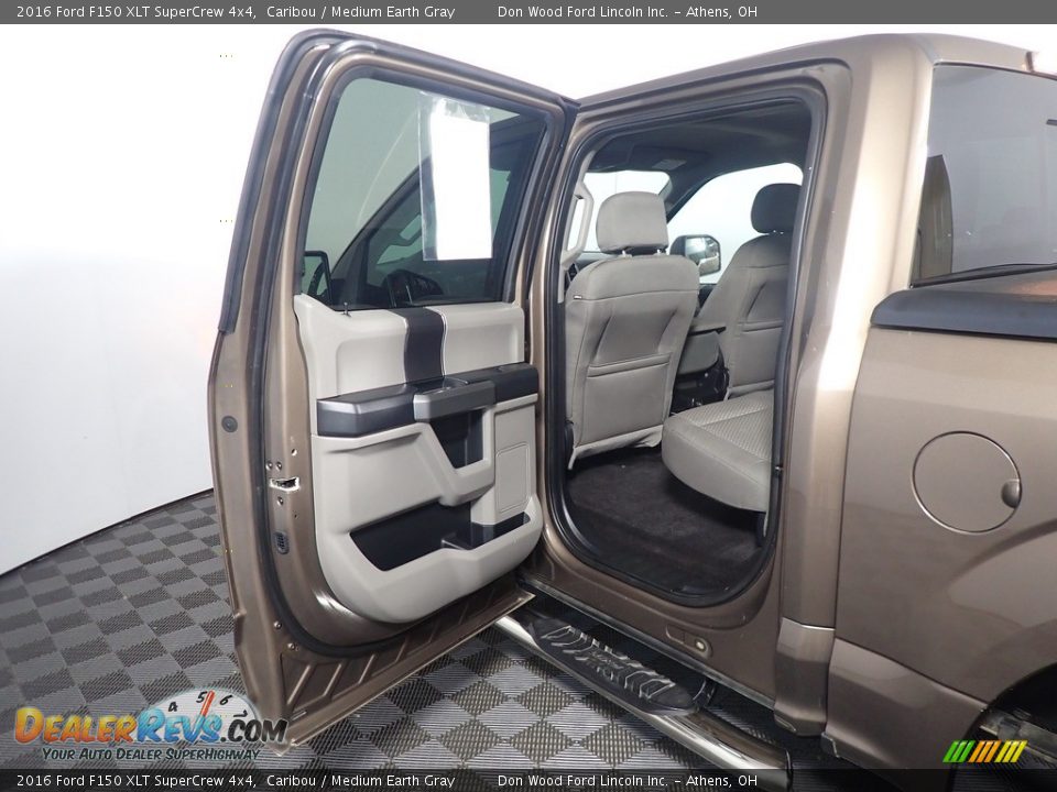 2016 Ford F150 XLT SuperCrew 4x4 Caribou / Medium Earth Gray Photo #35