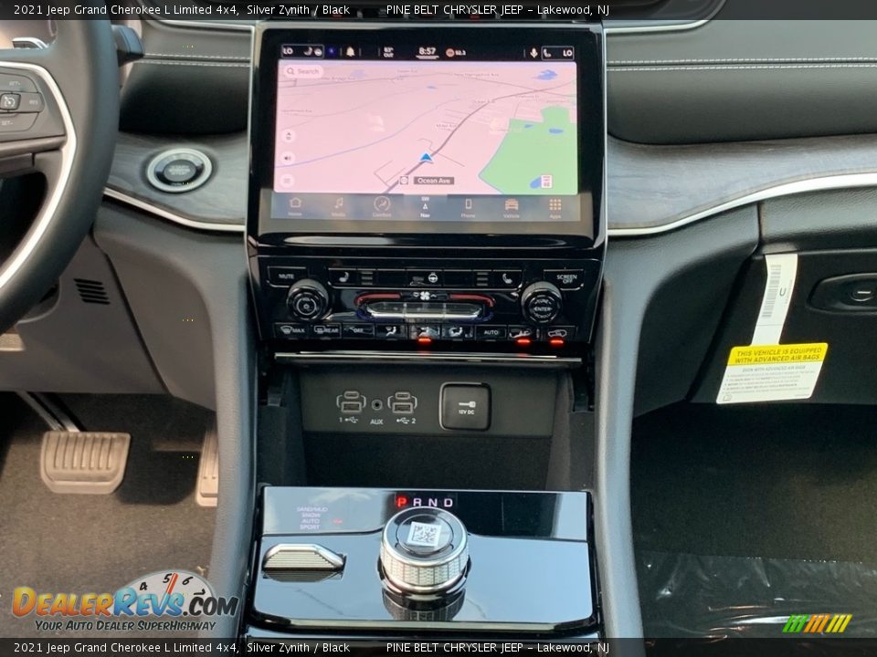 2021 Jeep Grand Cherokee L Limited 4x4 Silver Zynith / Black Photo #10