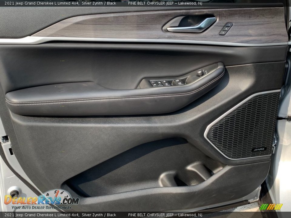 2021 Jeep Grand Cherokee L Limited 4x4 Silver Zynith / Black Photo #12