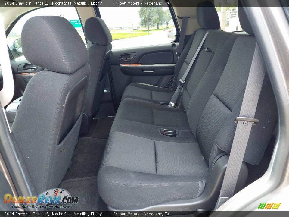 Rear Seat of 2014 Chevrolet Tahoe LS Photo #12