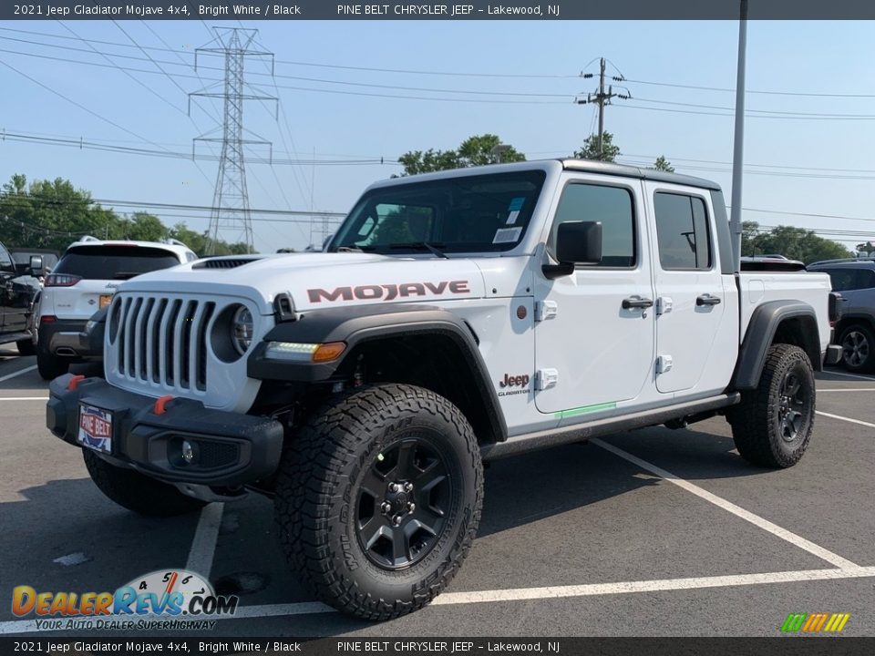 2021 Jeep Gladiator Mojave 4x4 Bright White / Black Photo #1