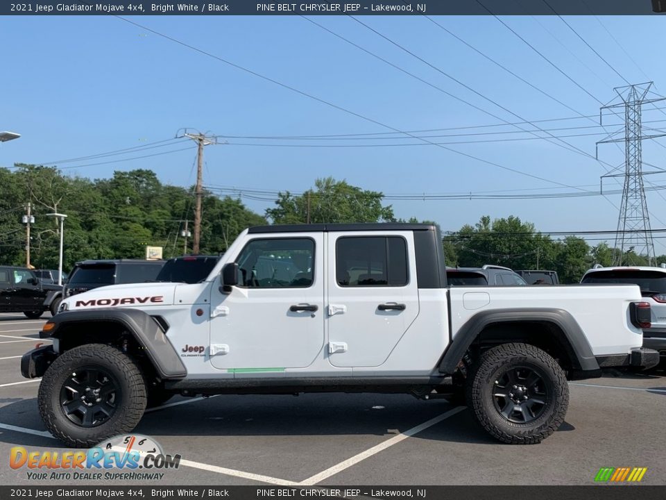 Bright White 2021 Jeep Gladiator Mojave 4x4 Photo #4