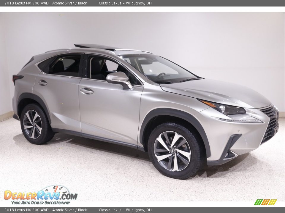 2018 Lexus NX 300 AWD Atomic Silver / Black Photo #1