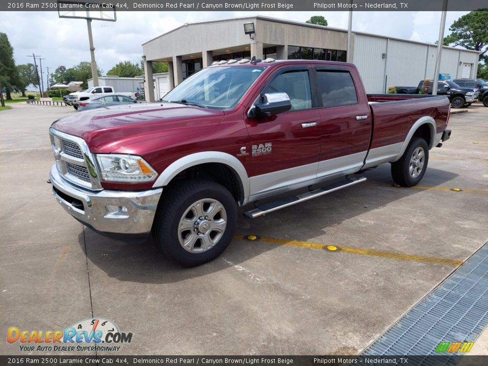 Front 3/4 View of 2016 Ram 2500 Laramie Crew Cab 4x4 Photo #3