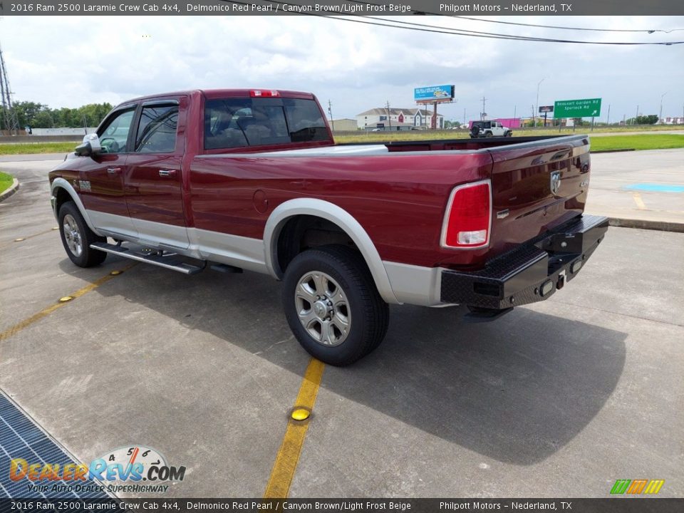 Delmonico Red Pearl 2016 Ram 2500 Laramie Crew Cab 4x4 Photo #5